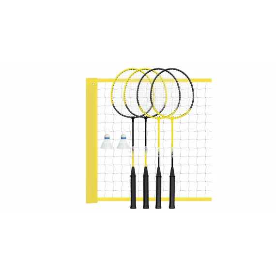 Set complet de badminton pentru 4 jucatori
