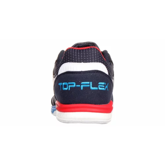 Pantofi fotbal de interior Joma Top Flex Rebound 2403, albastru inchis-rosu