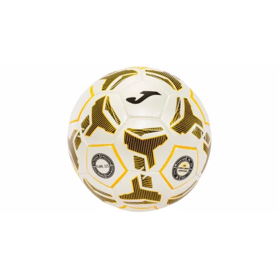 Minge fotbal Flame III, nr 5, alb-portocaliu