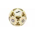 Minge fotbal Flame III, nr 5, alb-portocaliu