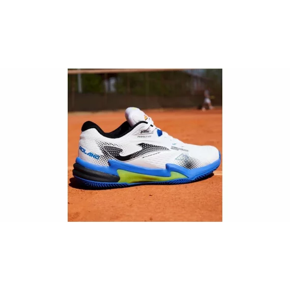 Incaltaminte tenis pentru barbati Joma Roland Men 2402, alb-albastru