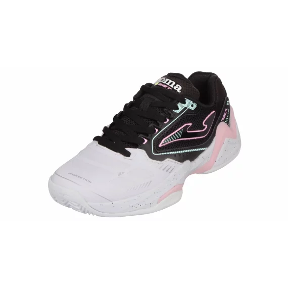 Incaltaminte tenis pentru femei Joma Set Lady 2501, negru-roz
