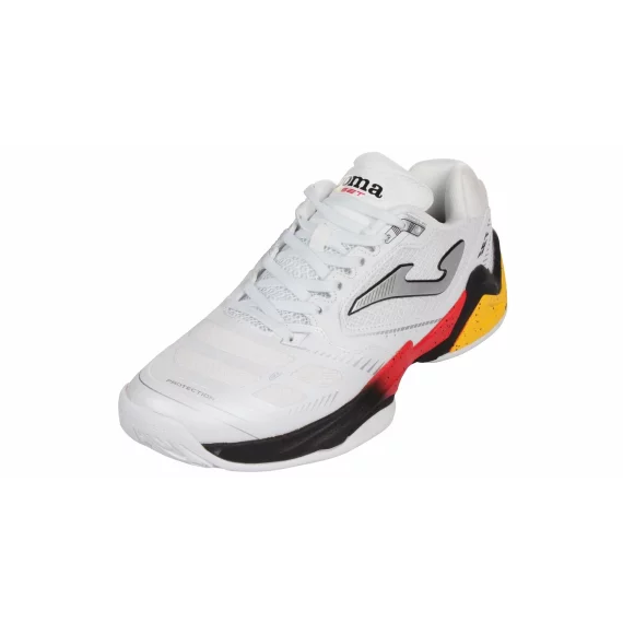 Incaltaminte barbati tenis pentru toate suprafetele Set Men 2402, alb-rosu