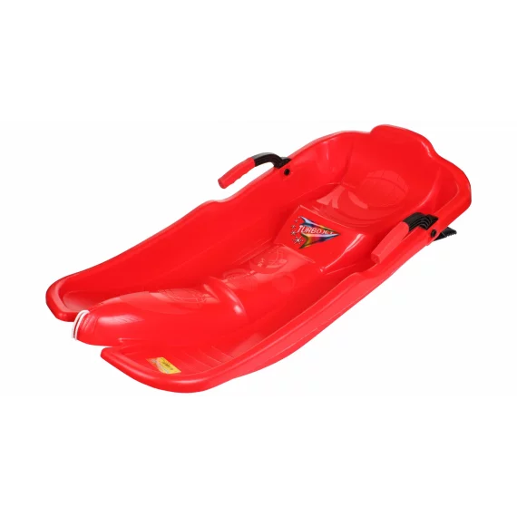 Bob de plastic pentru zapada TurboJet, rosu