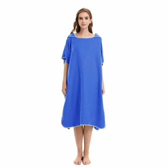 Prosop poncho Merco Surf, albastru inchis