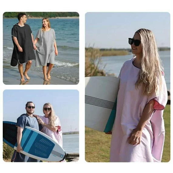 Prosop poncho Merco Surf, navy