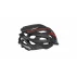 Casca de bicicleta Twister negru-rosu
