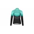 Bluza dama pentru ciclism Gaia 2.0, negru-verde menta