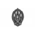 Casca de bicicleta Twister negru-titan mat