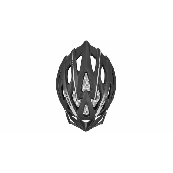 Casca de bicicleta Twister negru-alb