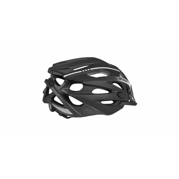 Casca de bicicleta Twister negru-alb