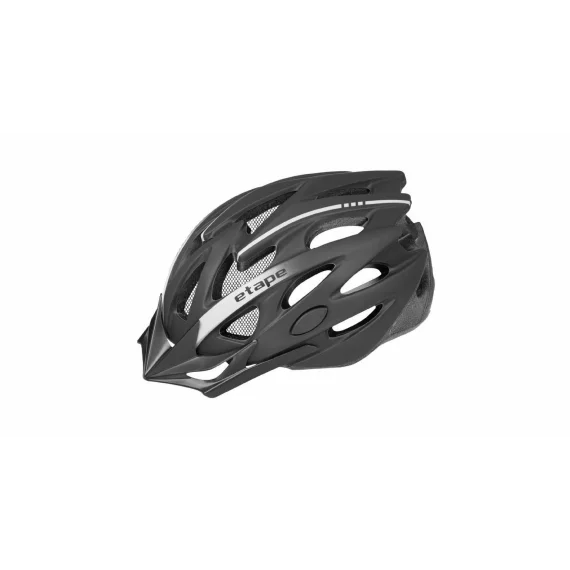 Casca de bicicleta Twister negru-alb
