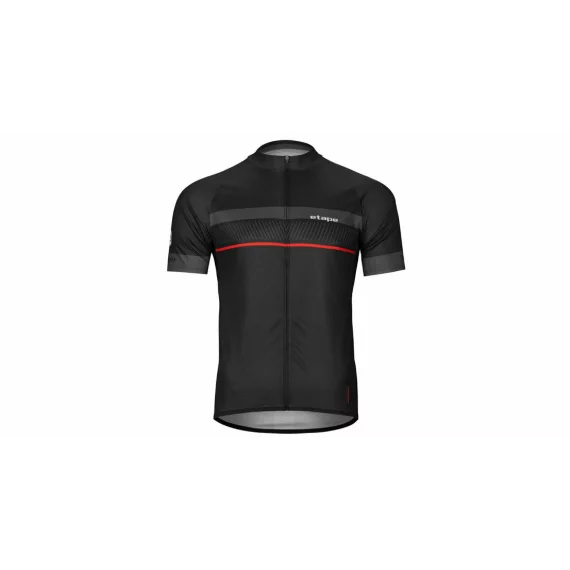 Tricou barbati pentru ciclism Dream 2.0, negru-rosu