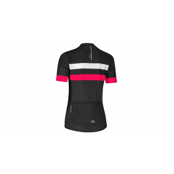 Tricou dama pentru ciclism Clara 2.0, negru-roz