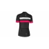 Tricou dama pentru ciclism Clara 2.0, negru-roz