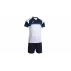 Set tricou si short fotbal pentru barbati Joma Danubio III, alb-albstru inchis