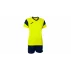 Set tricou si short fotbal pentru femei Joma Phoenix, galben