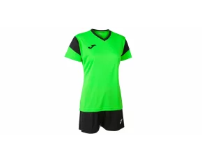 Set tricou si short fotbal pentru femei Joma Phoenix, verde