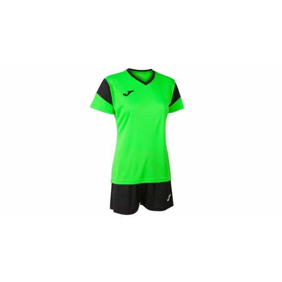 Set tricou si short fotbal pentru femei Joma Phoenix, verde