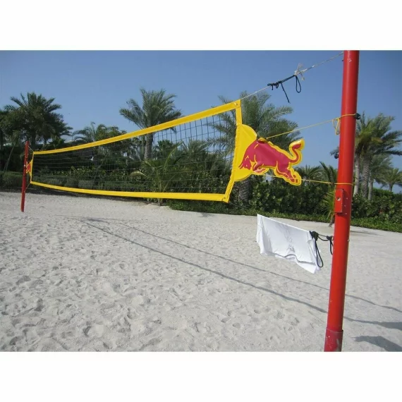 Fileu volei de plaja Redbull, 8,6 m x 1 m