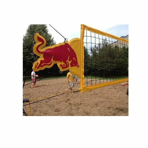 Fileu volei de plaja Redbull, 8,6 m x 1 m