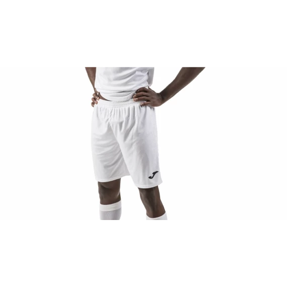 Pantaloni scurti fotbal Joma Nobel, alb