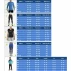 Set tricou si short fotbal pentru barbati Joma Danubio III, alb-albstru inchis