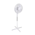 Ventilator cu picior, 3 moduri de viteza, oscilabil, inaltime reglabila 130cm max, diametru 44cm, BERGEN – R024-01, Alb