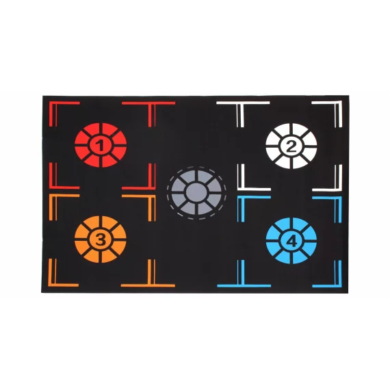 Covoras pentru antrenament baschet, Basketball Mat V2, 90 x 60 cm