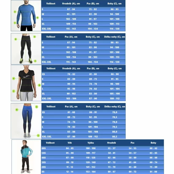 Pantaloni Joma Pirate Vela trei sferturi, negru