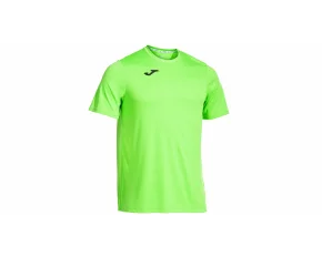Tricou cu maneca scurta pentru barbati si copii, Combi Joma, verde fosforescent