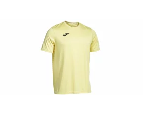 Tricou cu maneca scurta pentru barbati si copii, Combi Joma, galben deschis