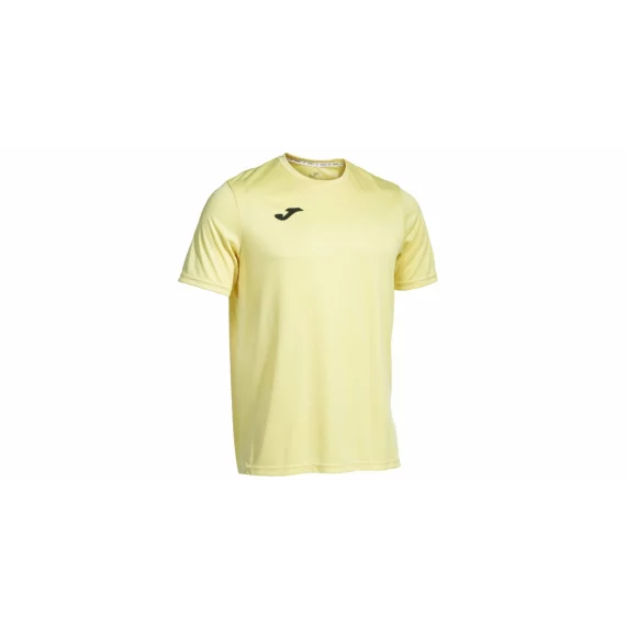 Tricou cu maneca scurta pentru barbati si copii, Combi Joma, galben deschis