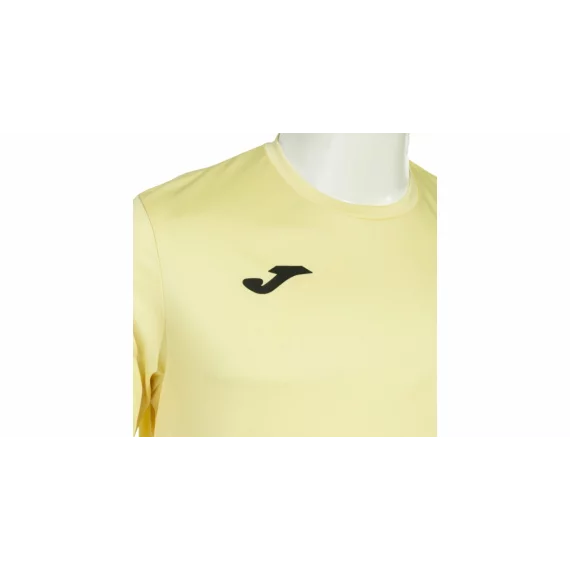 Tricou cu maneca scurta pentru barbati si copii, Combi Joma, galben deschis
