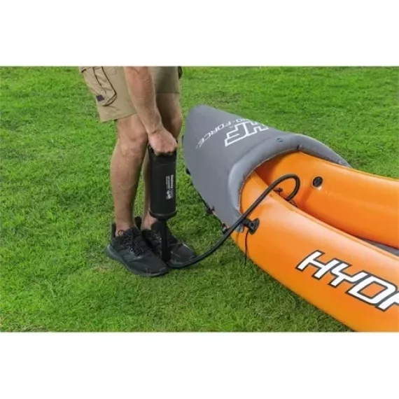 Caiac gonflabil pentru 2 persoane, BESTWAY 65077, include accesorii