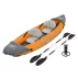 Caiac gonflabil pentru 2 persoane, BESTWAY 65077, include accesorii