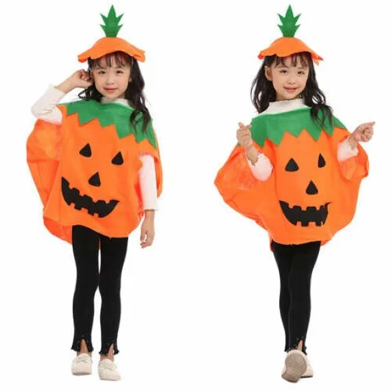 Costum pentru copii, forma dovleac, marime universala, Pumpkin