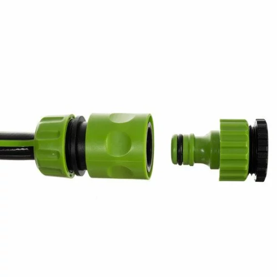 Furtun retractabil automat cu prindere in perete / gard, lungime 25m, Automatic Garden Hose Reel