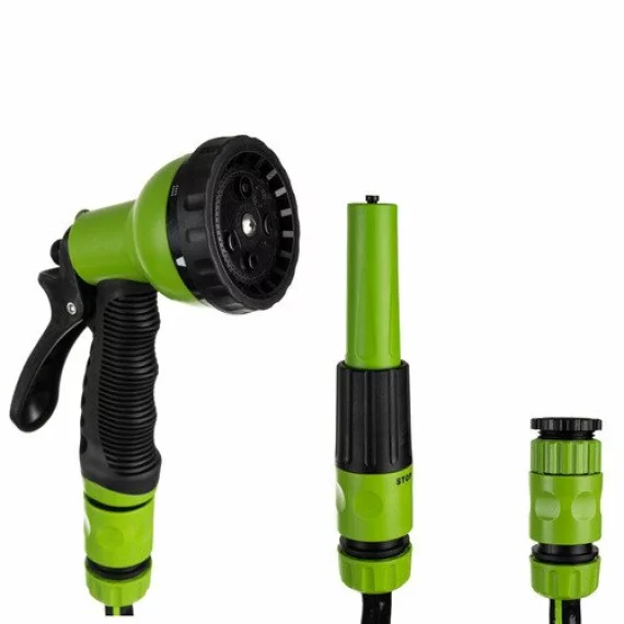 Furtun retractabil automat cu prindere in perete / gard, lungime 25m, Automatic Garden Hose Reel