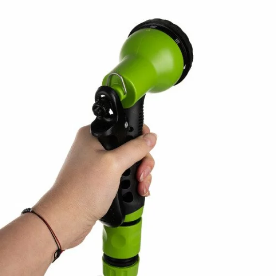 Furtun retractabil automat cu prindere in perete / gard, lungime 25m, Automatic Garden Hose Reel