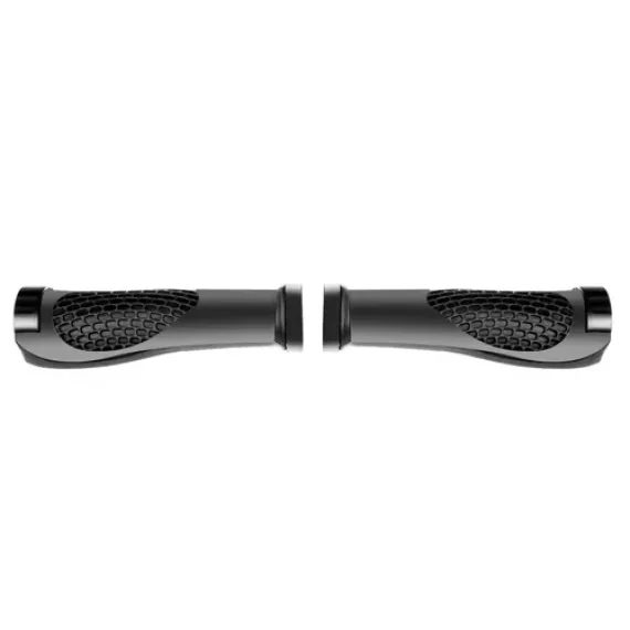 Mansoane pentru ghidon bicicleta, set 2 bucati, negru