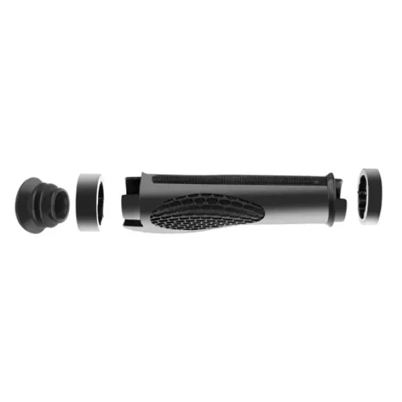 Mansoane pentru ghidon bicicleta, set 2 bucati, negru