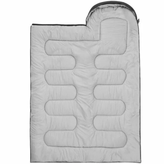 Sac de dormit tip mumie 2in1 Trizand, lungime 210 cm