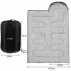 Sac de dormit tip mumie 2in1 Trizand, lungime 210 cm