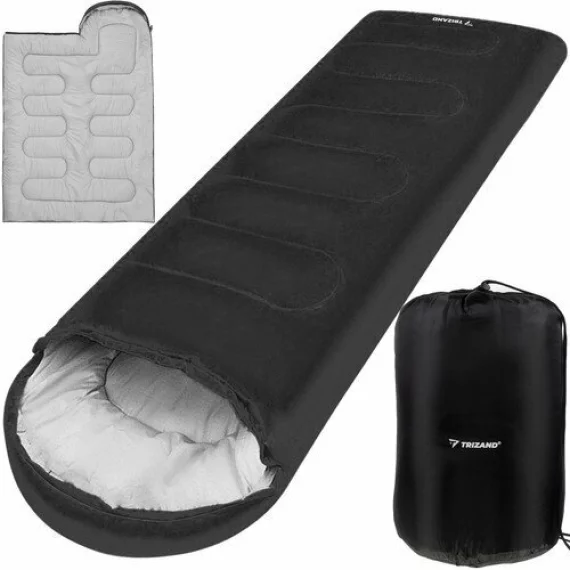 Sac de dormit tip mumie 2in1 Trizand, lungime 210 cm