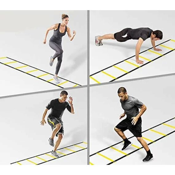 Scarita de agilitate, lungime 6m, trepte ajustabile, Training ladder