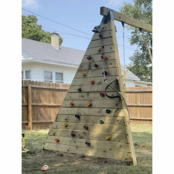 Set 22 piese de escalada pentru copii, Kruzzel 25395, multicolor