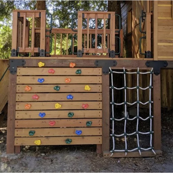 Set 22 piese de escalada pentru copii, Kruzzel 25395, multicolor