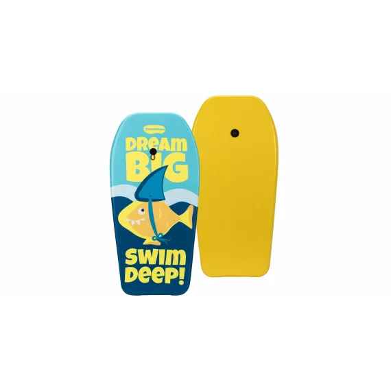 Placa surf bodyboard Ikaia Bodyboard BLG, 93 x 48 x 5 cm, albastru inchis