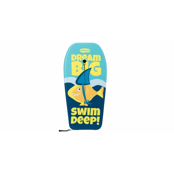 Placa surf bodyboard Ikaia Bodyboard BLG, 93 x 48 x 5 cm, albastru inchis